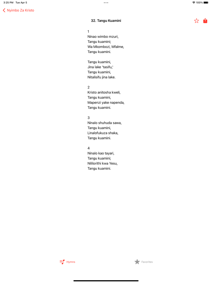 Nyimbo Za Kristo - SDA Hymns