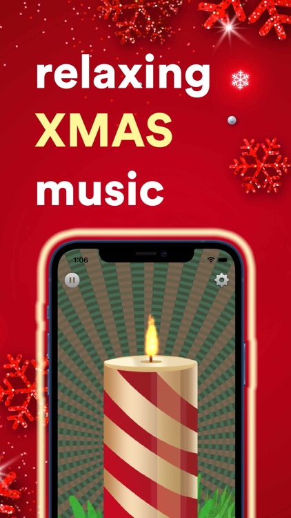 Christmas Music Candle