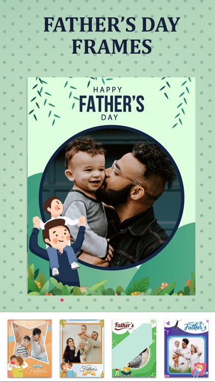 Father's Day Photo Frame cards