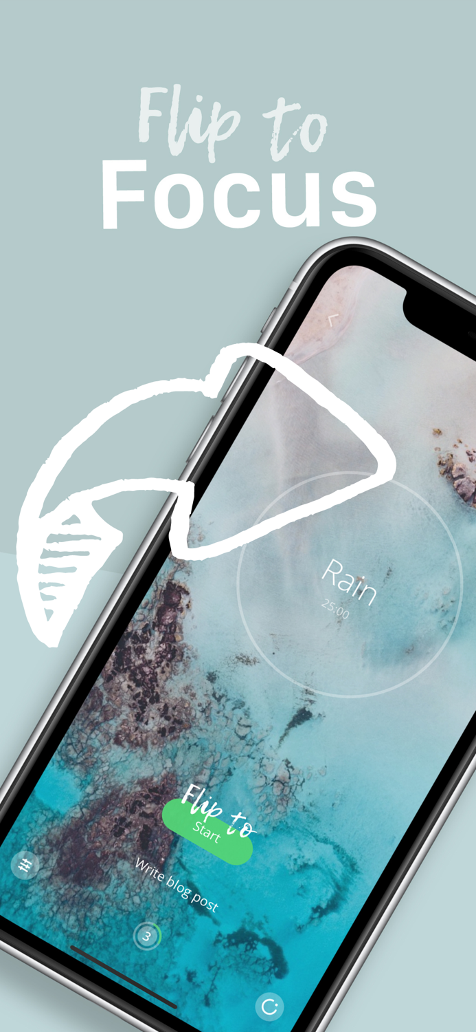 Flip Focus Timer for Pomodoro