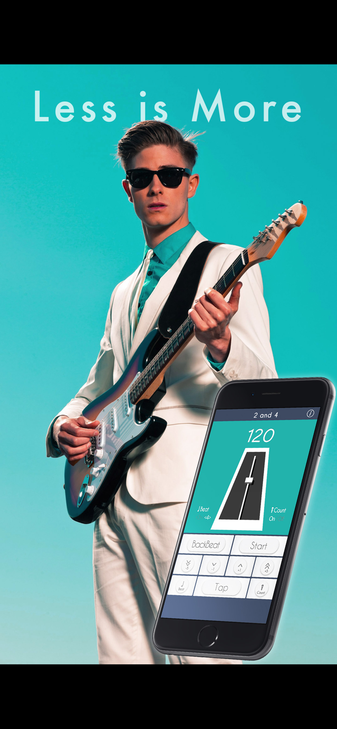 2 and 4 Real Metronome