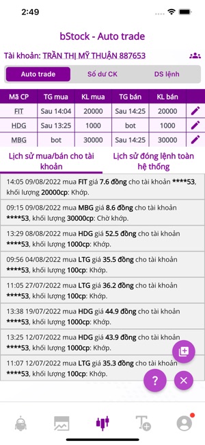 bStock - bot chứng khoán