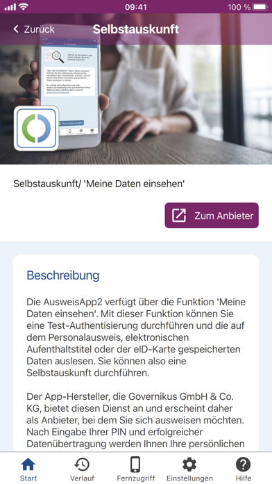AusweisApp2 app screenshot 6 by Governikus GmbH & Co. KG - appdatabase.net