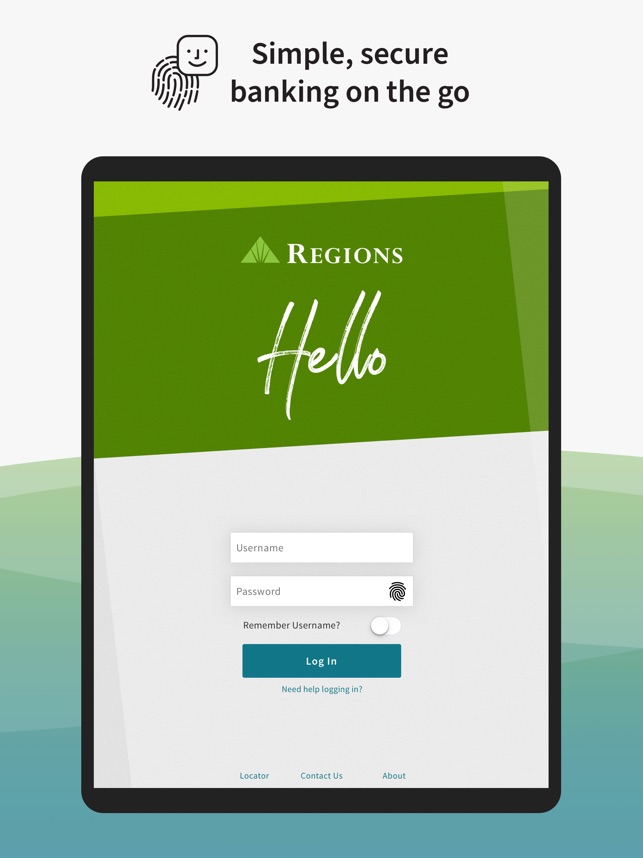 regions mobile app for iphone