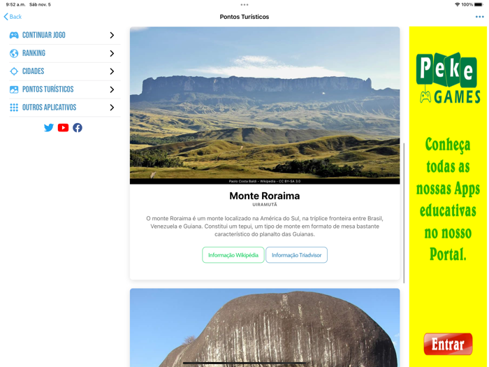 Quiz Estado de Roraima