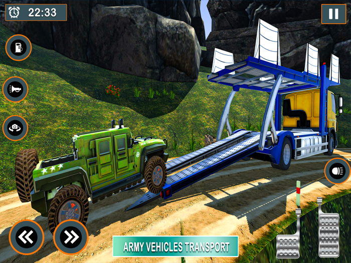 ArmyVehicalTruckTransport3d