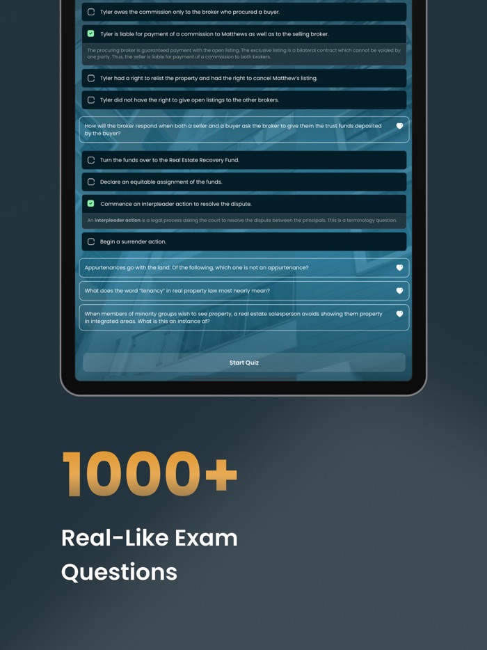 REALESTATE Prep Test 2022