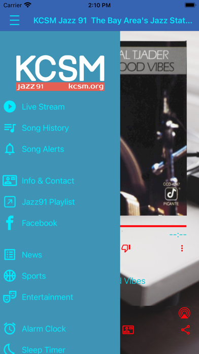 Jazz91 KCSM-FM screenshot 2