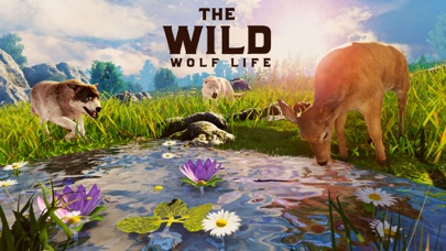 The Wild Wolf Life Simulator Screenshot on iOS