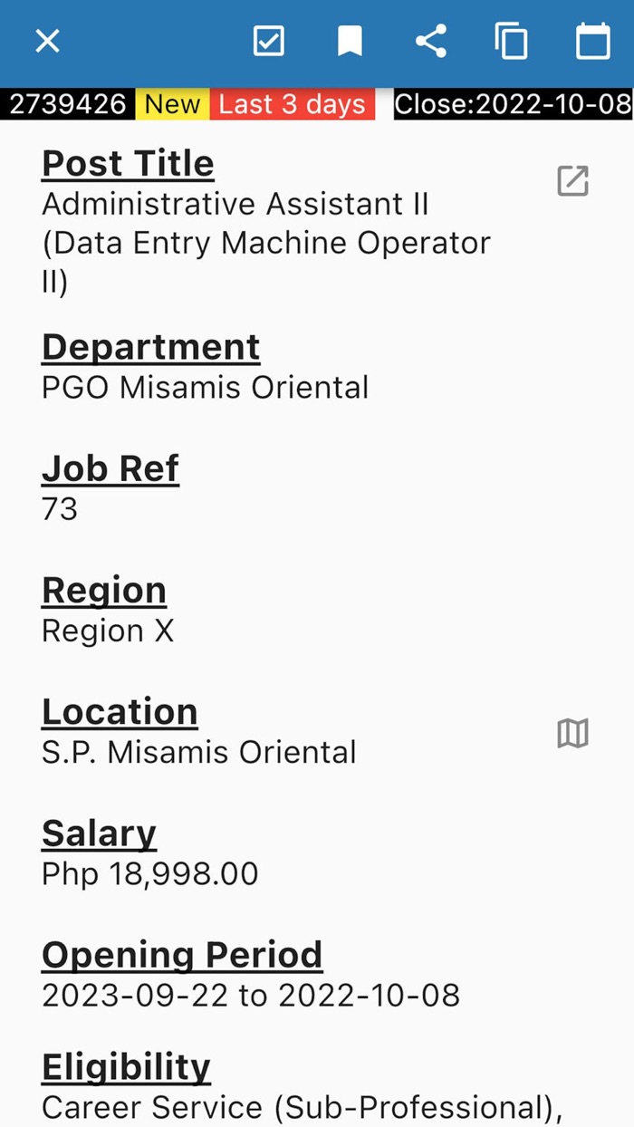 Philippines Gov Jobs