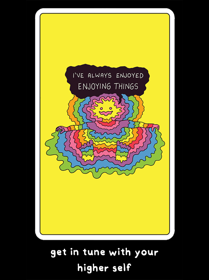 Rainbow Brainskull Oracle Deck