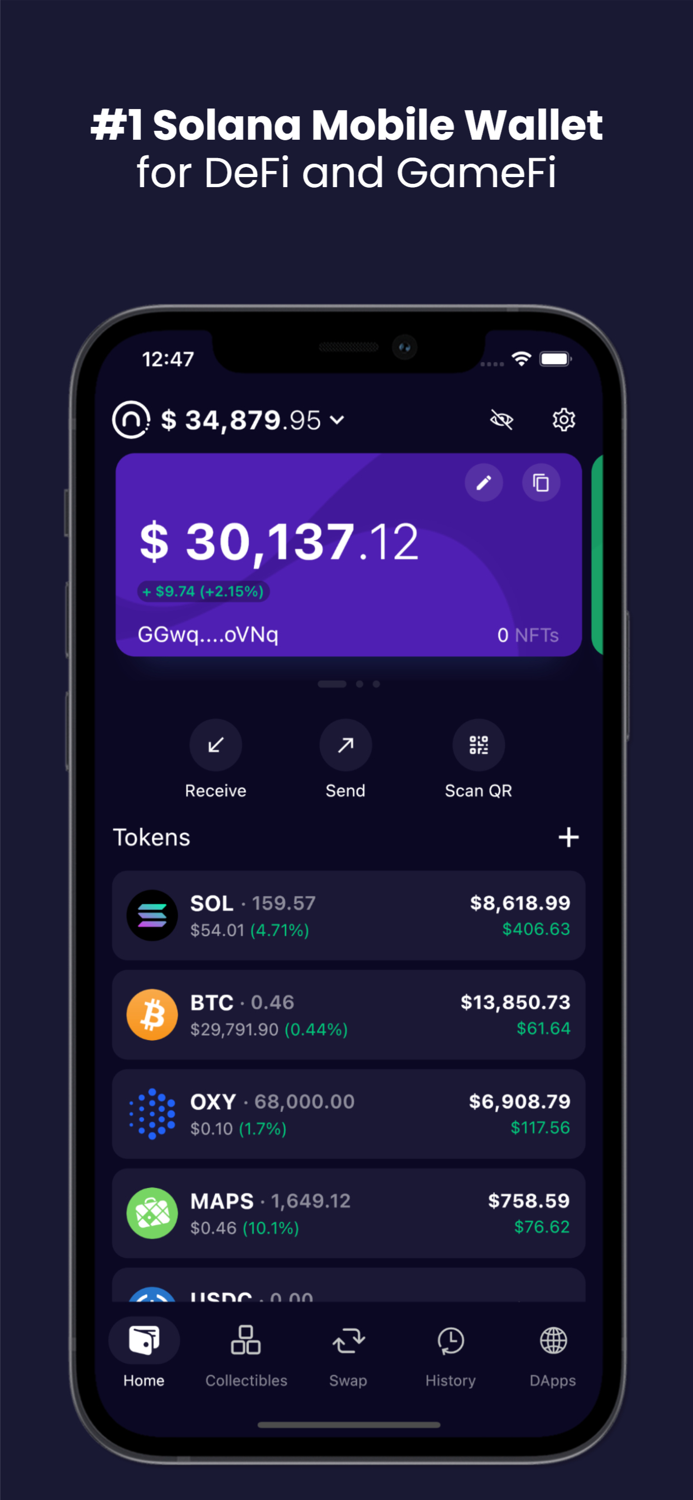 Nitrogen Solana Crypto Wallet