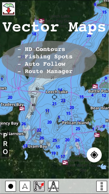 Minnesota Fishing : Lake Maps