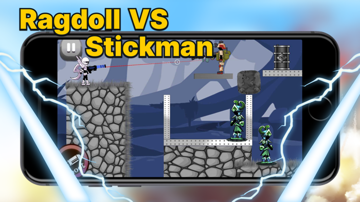 Ragdoll Playground vs Stickman