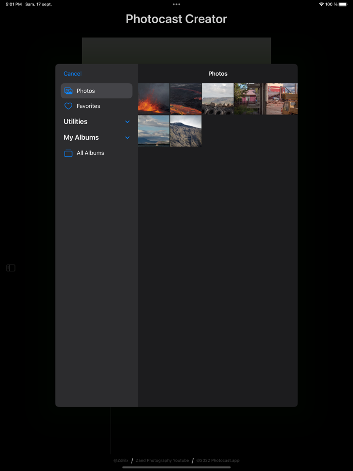 Photocast Creator