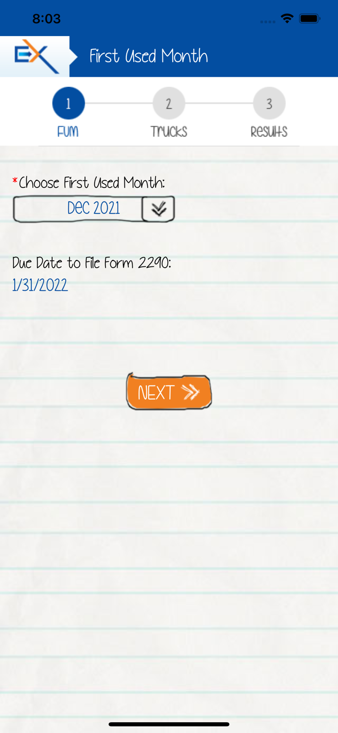 Form 2290 Tax Calculator