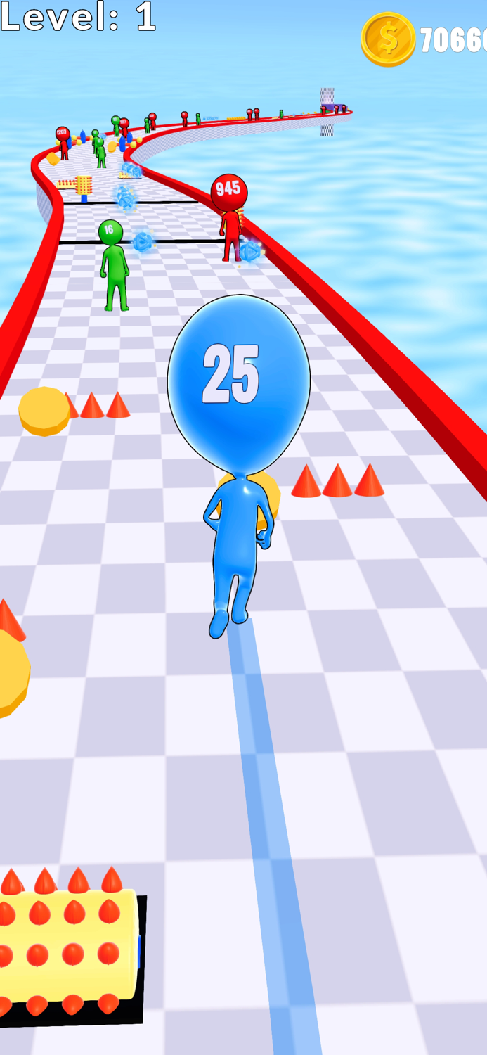 Balloon Man Run