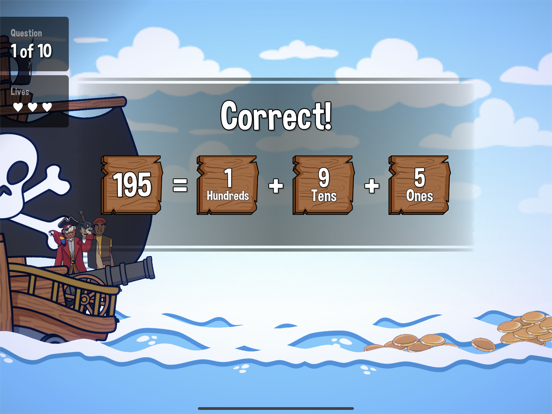 Pirate Plunder: Place Value screenshot 3