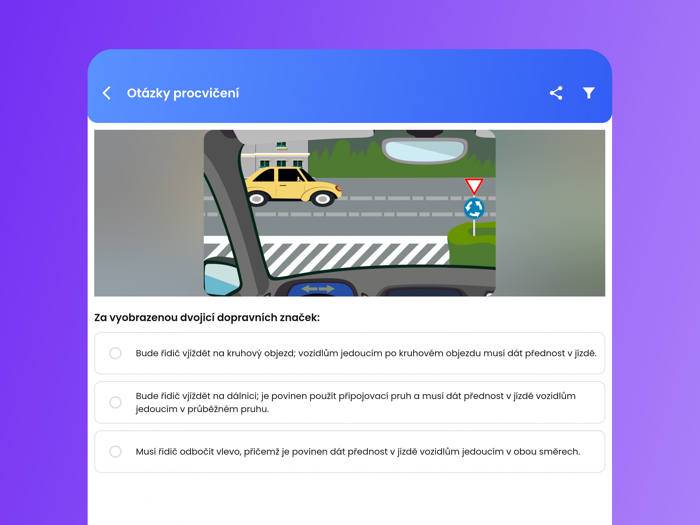 Autoškola Testy - Čeština