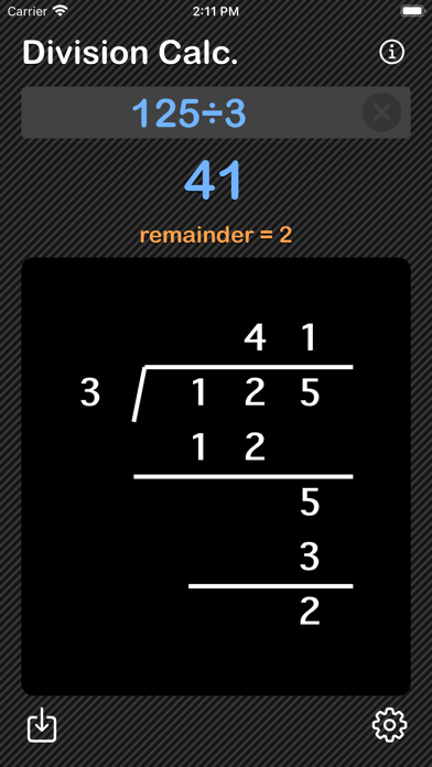 Division Calculator screenshot 2