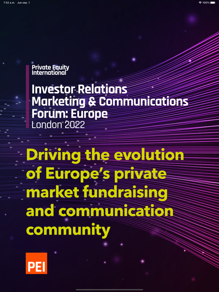 Investor Relations Forum 22