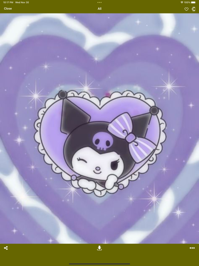 Sanrio  Kuromi Wallpaper 4k