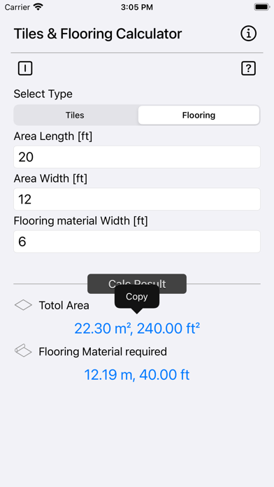 Tiles and Flooring Calculator screenshot 7