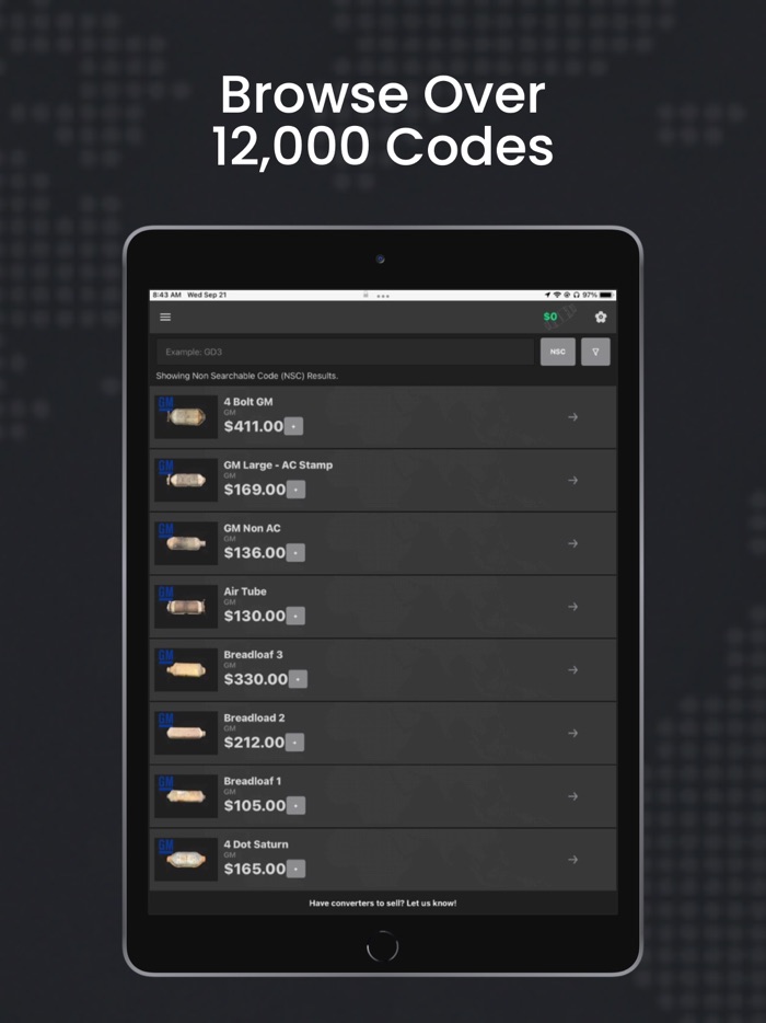 DRAC Converter Pricing