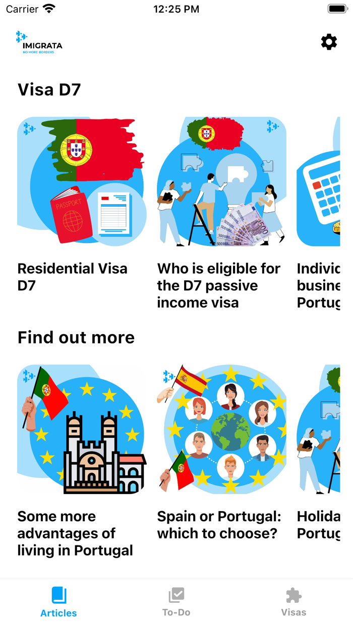 1 Immigration App. Imigrata