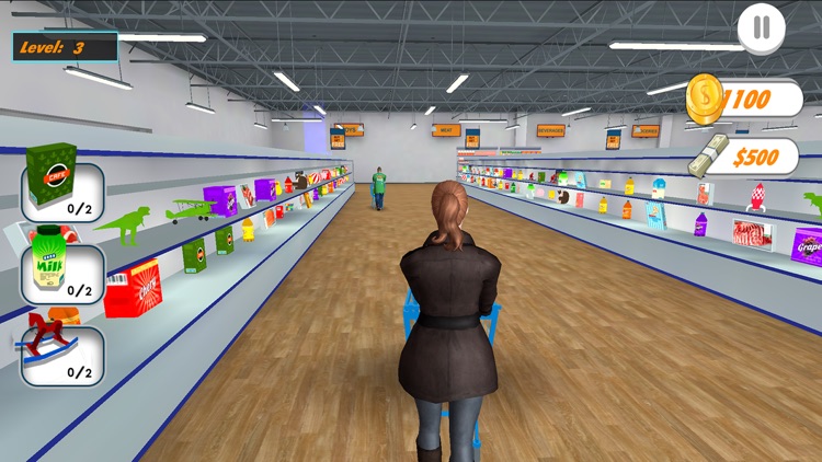 Grocery Shopping Game 3D screenshot-5