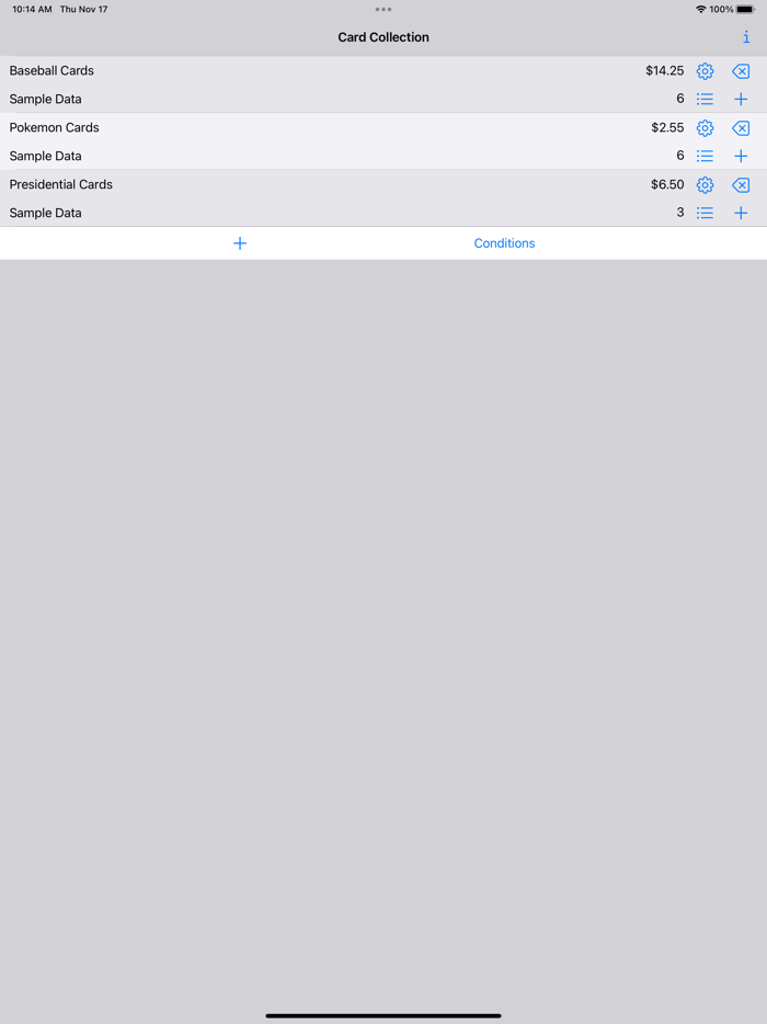 Card Collection by Caggiano SW