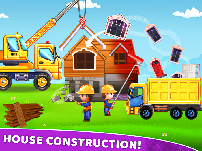 Truck Games for Kids - Builder