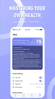 back health iphone screenshot 4