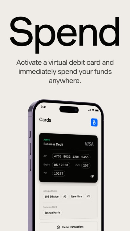 Capital — Banking for Founders screenshot-4