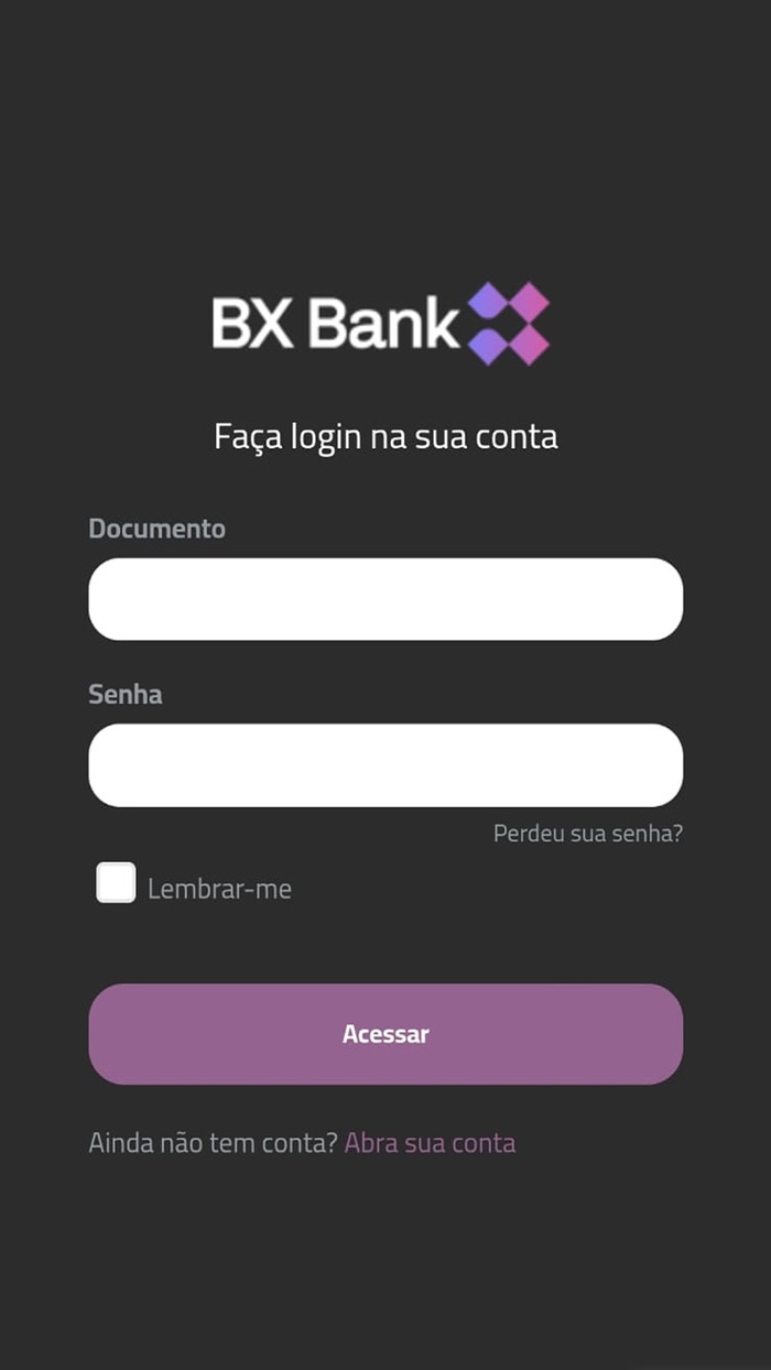 Banco BX - Conta Digital