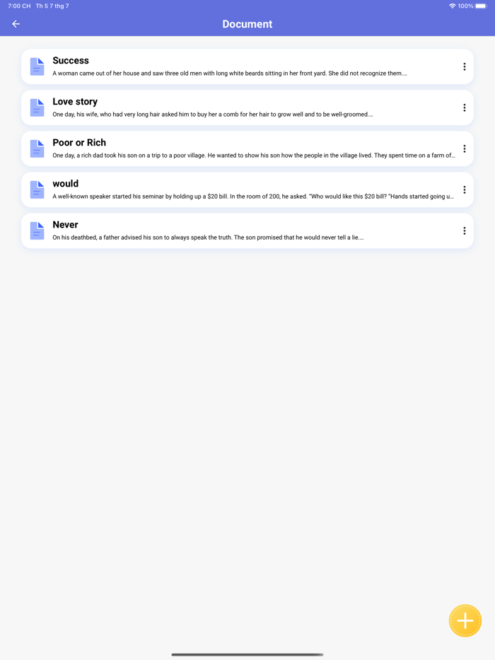 My Voice - Text To Speech TTS