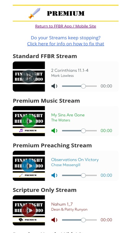 Final Fight Bible Radio screenshot-4