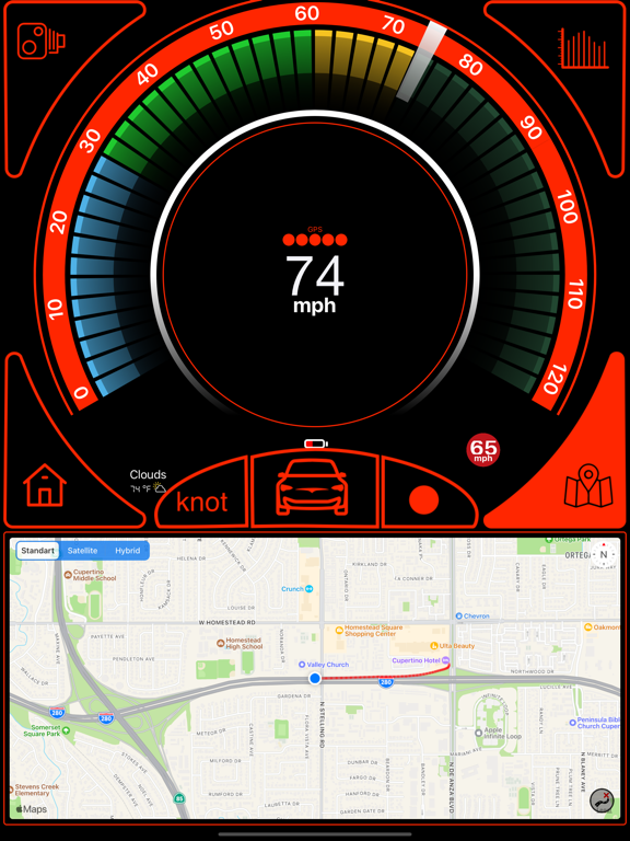 Speedometer )) screenshot 2