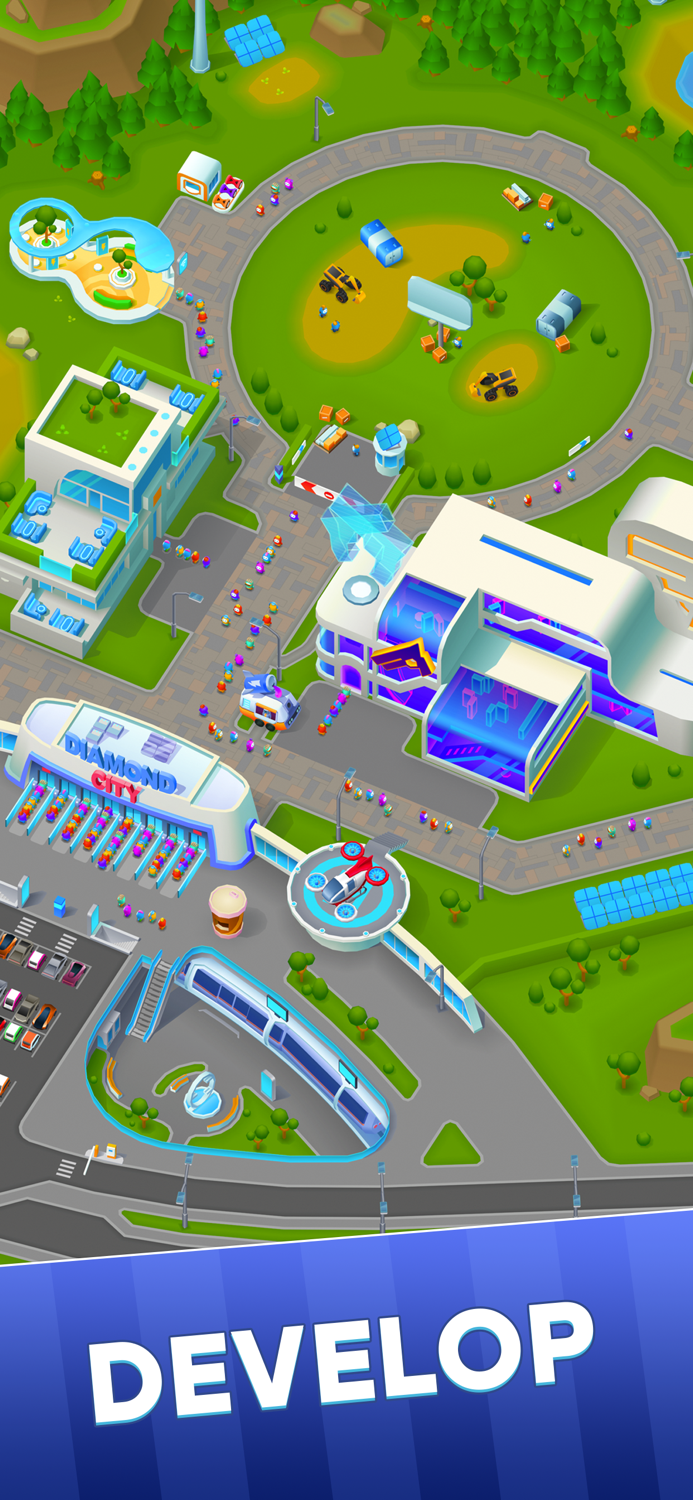 Diamond City Idle Tycoon