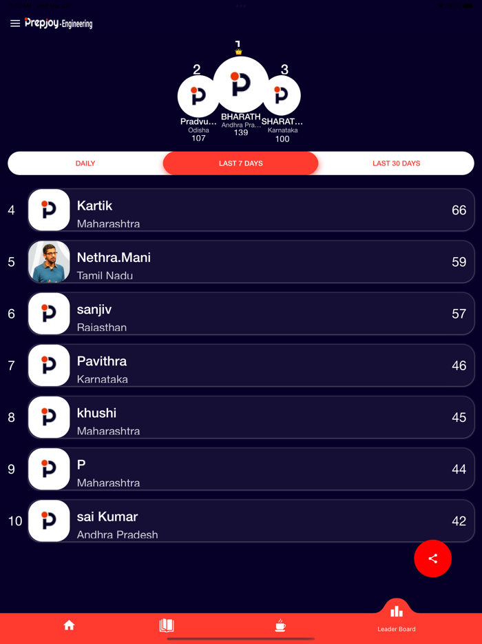 Prepjoy - Engg Entrance Exams
