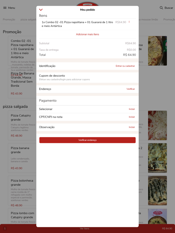 Pizzaria Venutti screenshot 3