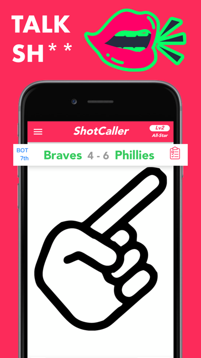 ShotCaller - Make Sports Picks screenshot 3