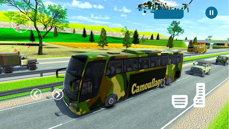 Army Games:Bus Driving Games