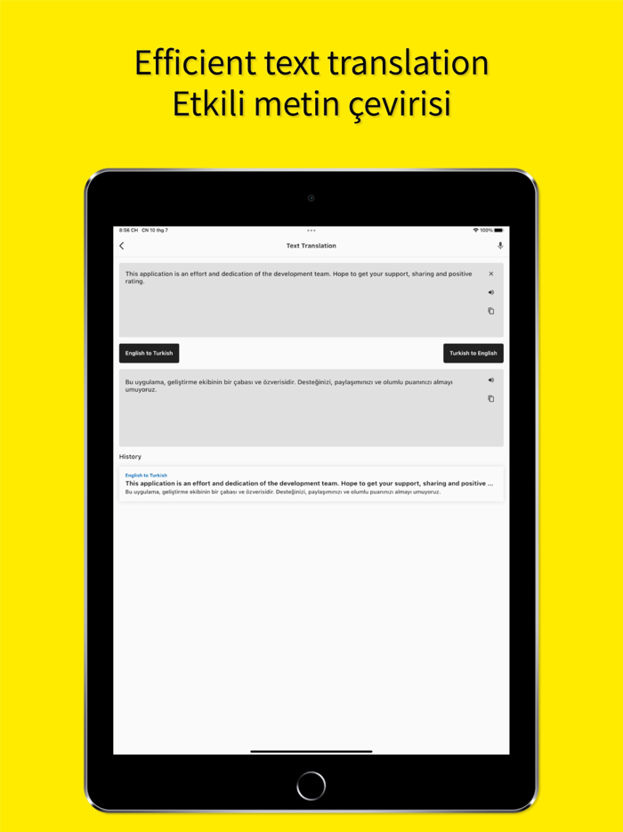 English to Turkish App