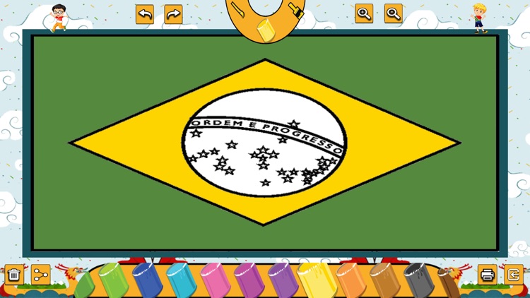 Flags Coloring screenshot-5