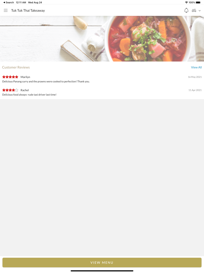 Tuk Tuk Thai Takeaway