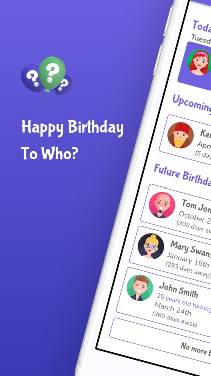 Happy Birthday To Who?