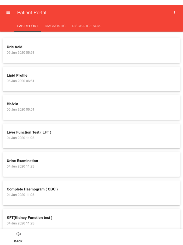 Patient Portal Rajagiri