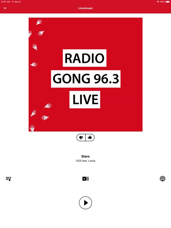 Gong 96.3 screenshot 3