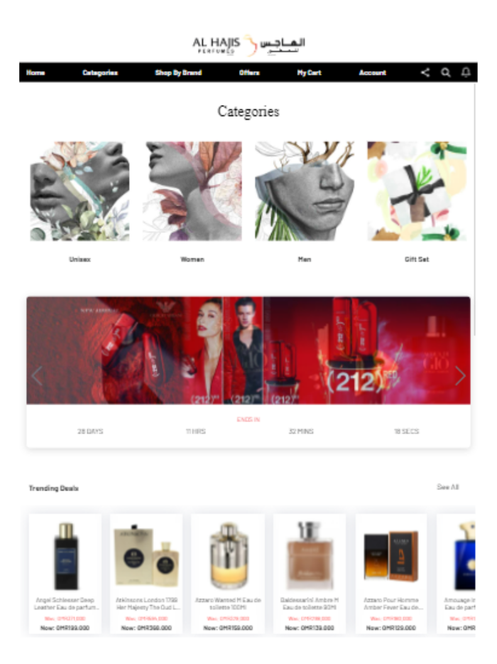 Al Hajis Perfumes Oman
